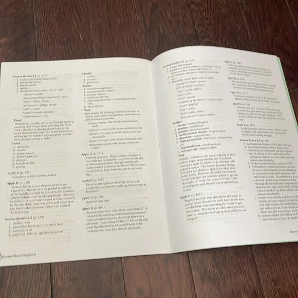 Abeka Homeschool 9th Grade Health Book and Answer Key - Picture 13 of 13